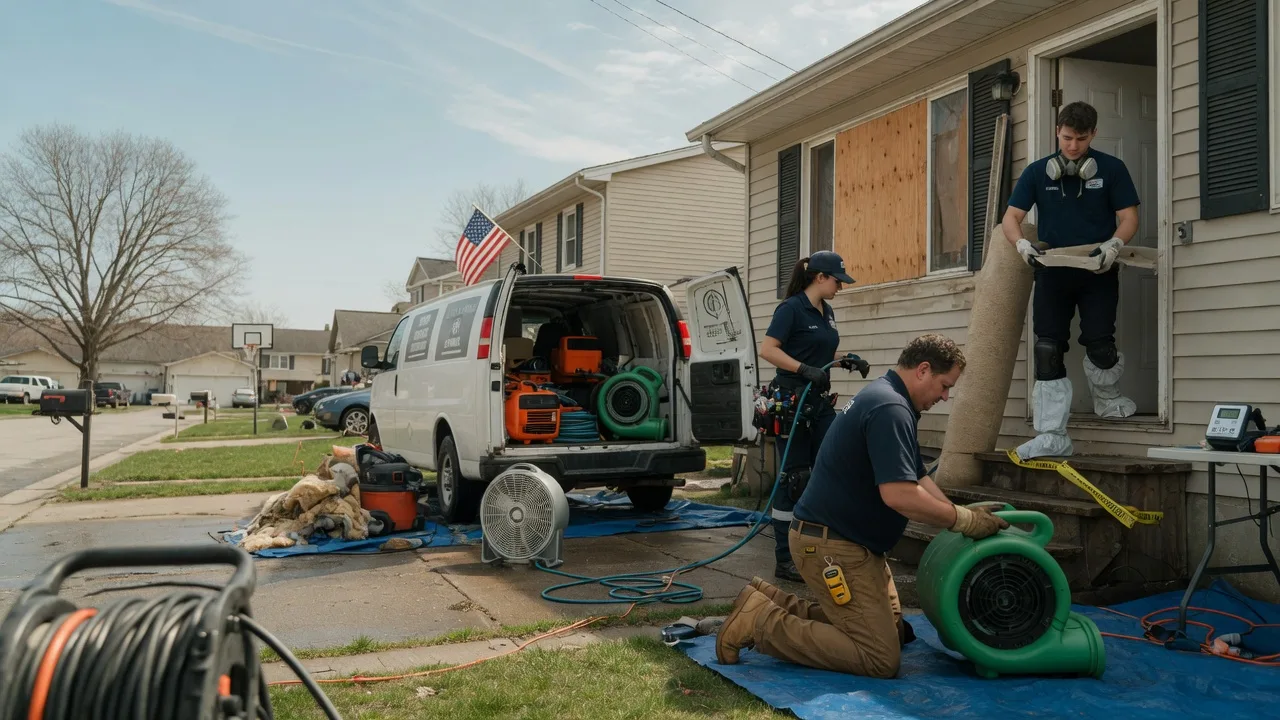 Water Damage Restoration in Iola, WI near me